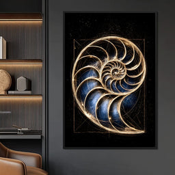 Golden Proportion of the Infinite Cosmos - NicheCanvas