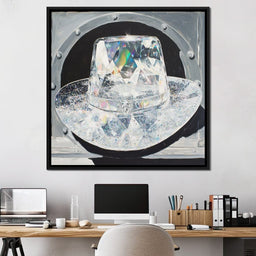 Crystal Cowboy Hat - NicheCanvas