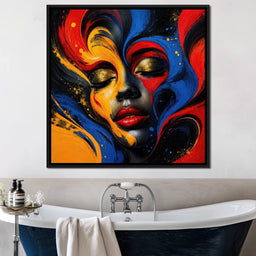 The Face Becomes Emotion - TooplesArt - NicheCanvas
