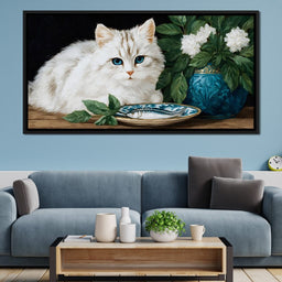 Gentle Paws Still Life - NicheCanvas