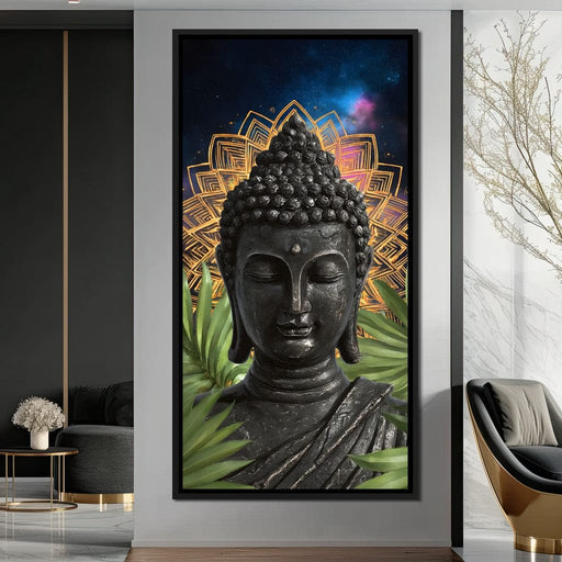 Tranquil Buddha Nightfall Canvas Print
