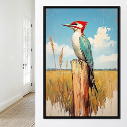 Vivid Meadow Sentinel - NicheCanvas