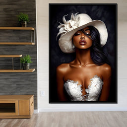 Elegance in Ivory Dreams - NicheCanvas