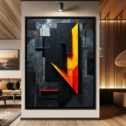 Colorful Modern Art 040 - Johanjjf - NicheCanvas