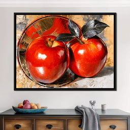 Forbidden Harvest On Gilded Plate - NicheCanvas