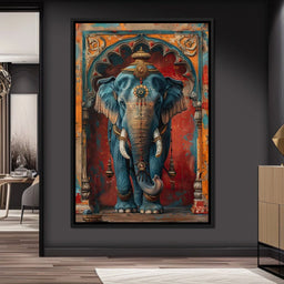 Majestic Sapphire Monarch - NicheCanvas