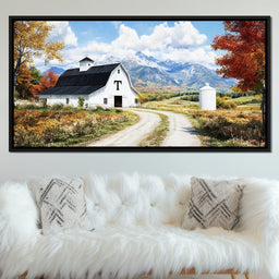 Pathway to Country Bliss - NicheCanvas