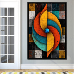 Geometric Abstract - TooplesArt - NicheCanvas