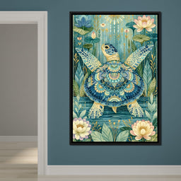 Sacred Traveler Of The Golden Waters - NicheCanvas