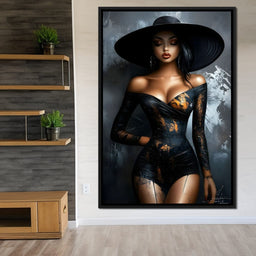 Glamorous Shadows Enigma - NicheCanvas