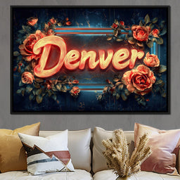 Denver Glow - NicheCanvas