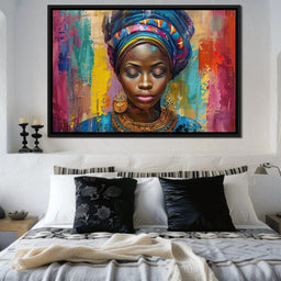 Vibrant Dreams of Africa - Sakeem Gibbs - NicheCanvas