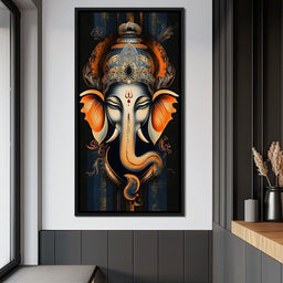 Divine Graceful Elephants Blessing - NicheCanvas