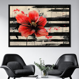 Bloom of Contrasts - NicheCanvas