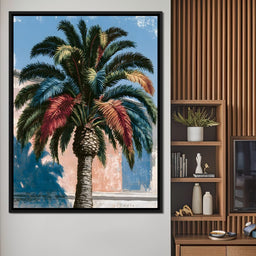 Painted Palms Under Southern Light - NicheCanvas