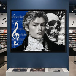 Baroque Composer Facing Mortality - NicheCanvas