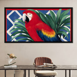 Parrot Jungle Delight - NicheCanvas