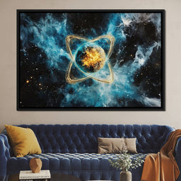 Celestial Fusion Symphony - NicheCanvas