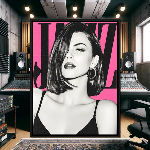 Jazz Muse Allure Canvas Print