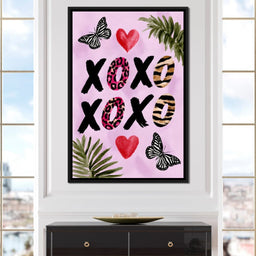 Wild Safari Love XOXO Paradise - NicheCanvas
