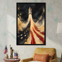 Ascending Legacy Of Freedom - NicheCanvas