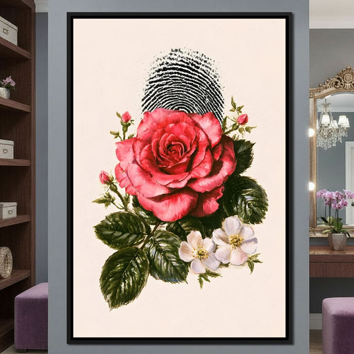Botanical Impressions of a Human Legacy Canvas Print
