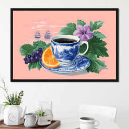 Fresh Morning Brew & Fruits - NicheCanvas