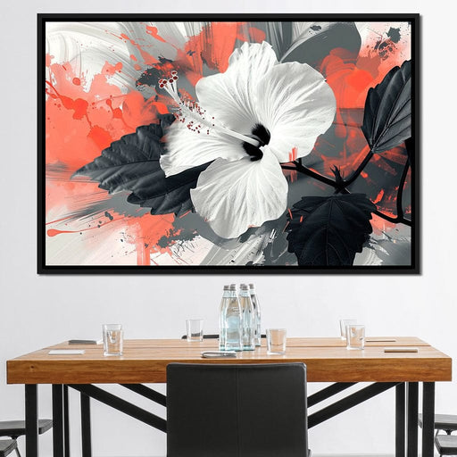 Sanguine Hibiscus Dreams Canvas Print