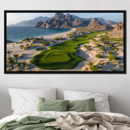 Serenity Greens by the Sea - NicheCanvas