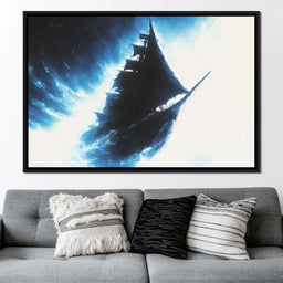 Voyage Through the Tempest - NicheCanvas