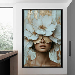 Golden Petal Head - Cole Williams - NicheCanvas