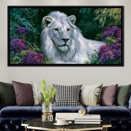 Noble Sovereign Lion - NicheCanvas
