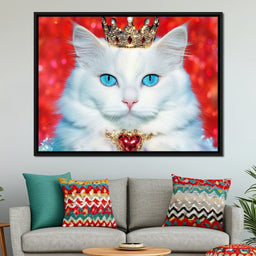 Majestic Feline Reign - NicheCanvas