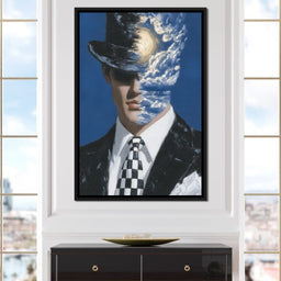 Surreal Gentleman Sky Fusion - NicheCanvas