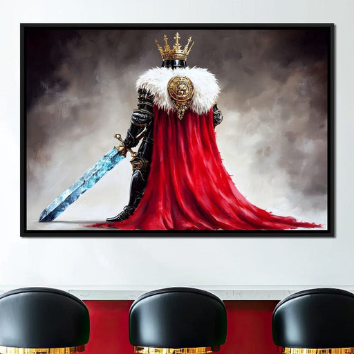 Majestic Regalia Warrior Canvas Print