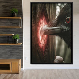 Portal of Crow Shadows - NicheCanvas