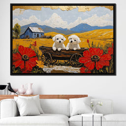 Puppy Adventures - NicheCanvas