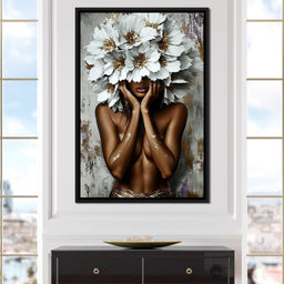 Floral Embrace of Divinity - Cole Williams - NicheCanvas