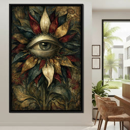 Watchful Petals Of Eternity - NicheCanvas