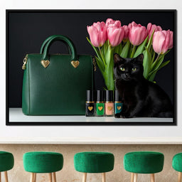 Emerald Elegance Ensemble - NicheCanvas