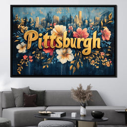 Pittsburgh Flowers - NicheCanvas