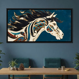 Galloping Tapestry Elegance - Alicia Smith - NicheCanvas