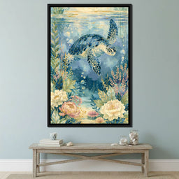 Silent Passage Through The Deep Sea - NicheCanvas