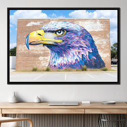Street Art - Eagle Majesty - NicheCanvas
