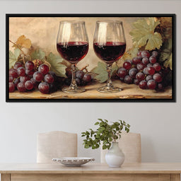 Wine Lovers Vineyard Charm - NicheCanvas