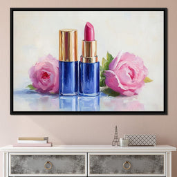 Rose Lipstick - NicheCanvas