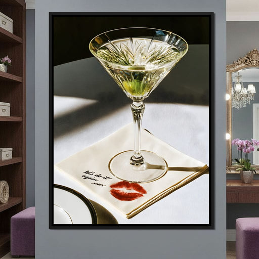 One More Round Before Midnight Canvas Print