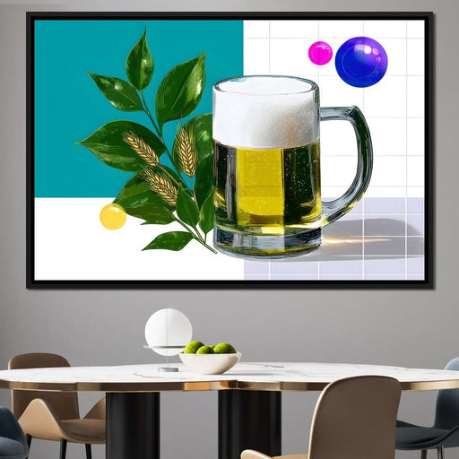 Golden Ale Oasis Harmony Canvas Print