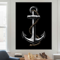 Heavy Iron Anchor - NicheCanvas