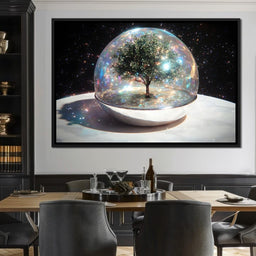 Celestial Arboreal Oasis - NicheCanvas